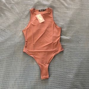 Missyempire Racer Back Body Mauve
